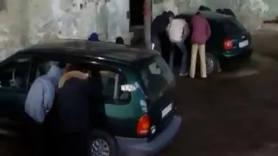 លេខាធិការនៅក្នុងស្រោមជើង fucked ដោយអាស៊ី